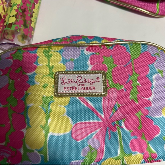 BRAND NEW 2 Lilly Pulitzer Travel Makeup Puuches - Picture 7 of 7